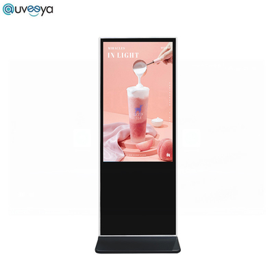 Kiosque vertical d'écran tactile d'affichage à cristaux liquides d'Android 9,0