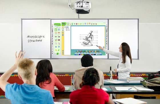 Écran interactif portatif de tableaux blancs de Smartboard de salle de classe de Digital