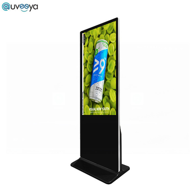 Le kiosque de service d'individu de support de plancher d'Android 4K montre le Signage de Digital