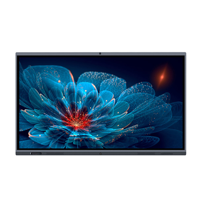 65 écran d'affichage à cristaux liquides de pouce 4K enseignant le tableau blanc interactif futé d'écran tactile