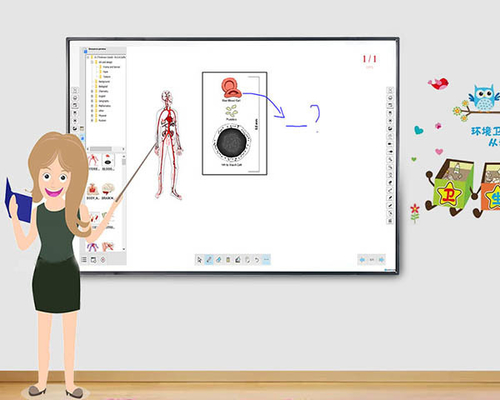 tableaux blancs électroniques de Smartboard Digital de la salle de classe 5V pour des affaires